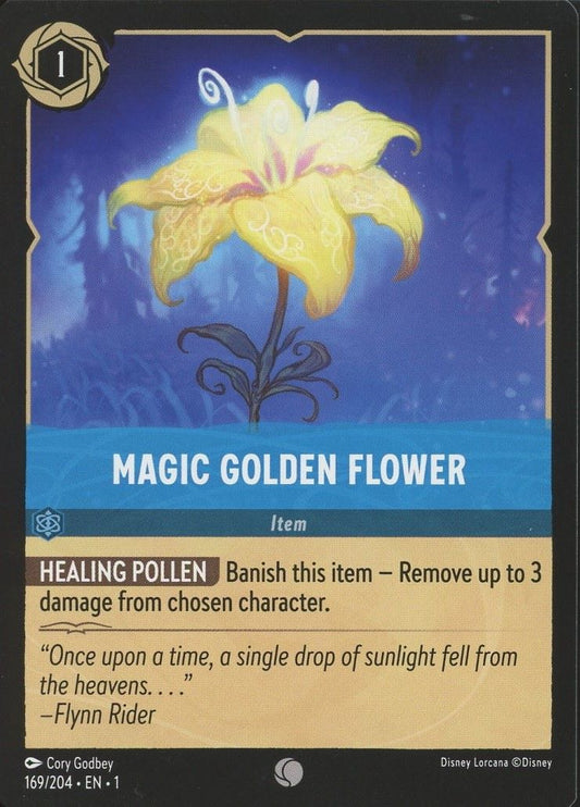 Disney Lorcana: The First Chapter Magic Golden Flower Common #169