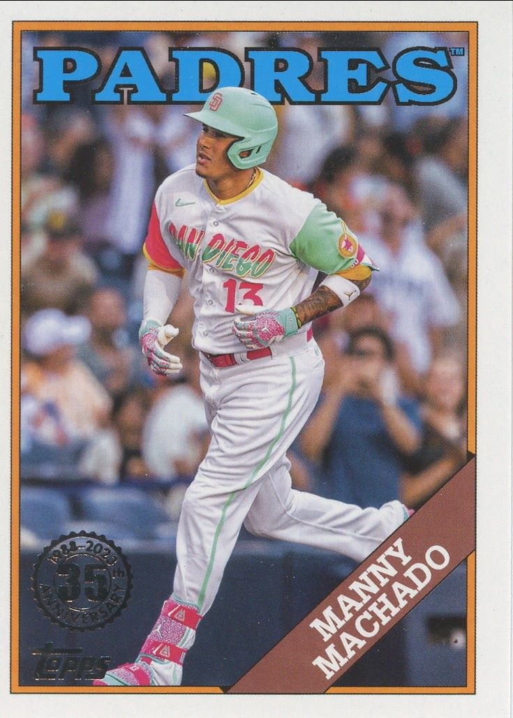 2023 Topps Series 1 Manny Machado 35th Anniversary #T88-47