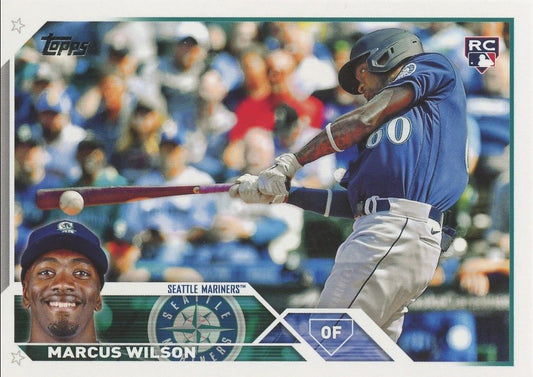 2023 Topps Series 1 Marcus Wilson #138 Rookie