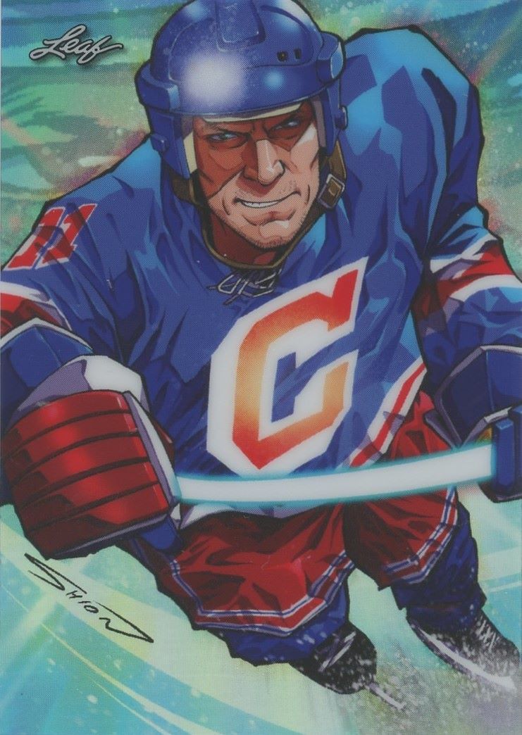 2024 Leaf Metal Mark Messier Anime Nation #/70 #ANB-112