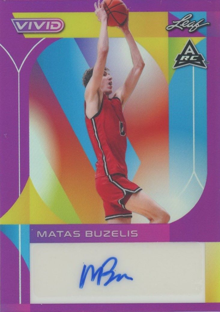 2023 Leaf Vivid Matas Buzelis Rookie Auto #4/5 #BA-MB1