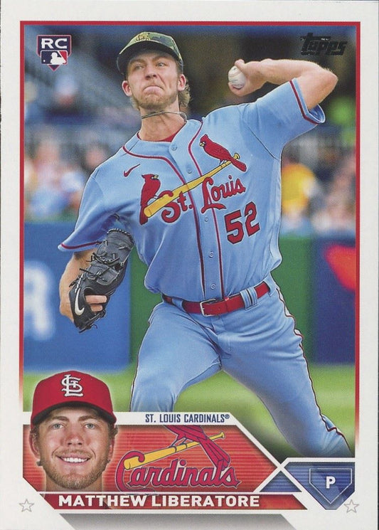 2023 Topps Series 1 Matthew Liberatore Rookie RC #52