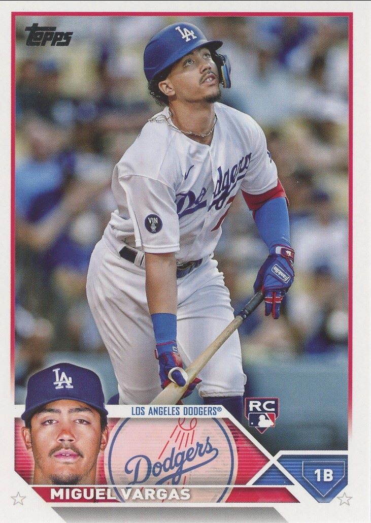 2023 Topps Series 1 Miguel Vargas Rookie #163