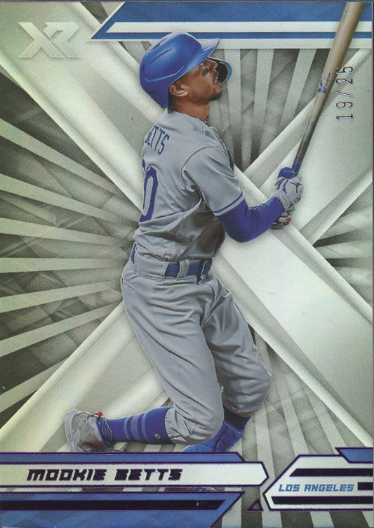 2022 Panini Chronicles Mookie Betts XR #/25 #19