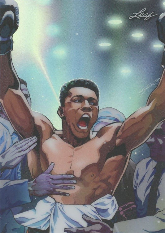 2024 Leaf Metal Muhammad Ali Anime Nation #/365 #ANB-88