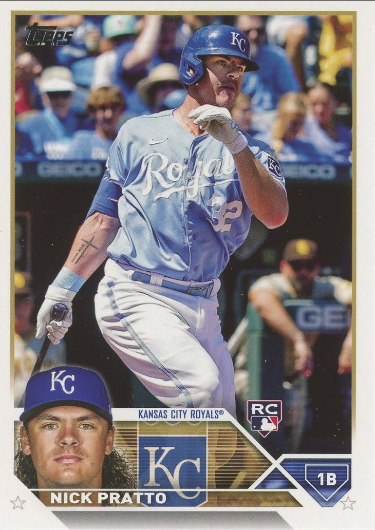 2023 Topps Series 1 Nick Pratto Rookie #182