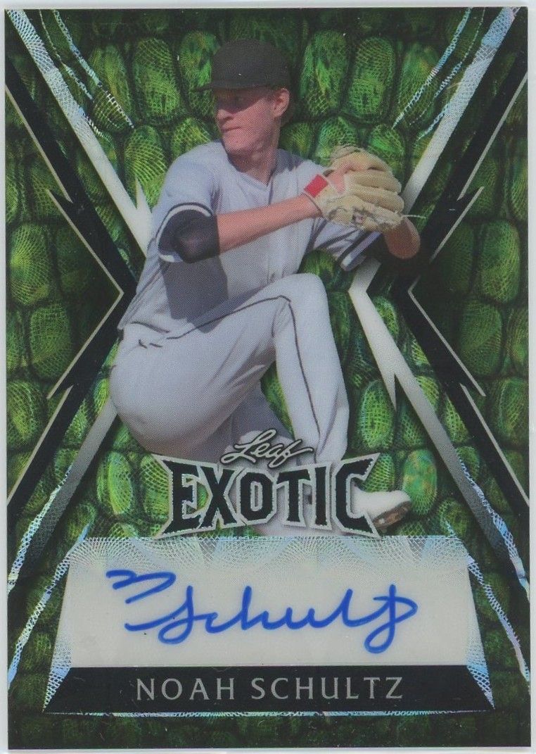 2023 Leaf Exotic Noah Schultz Alligator Auto #3/5 #BA-NS1