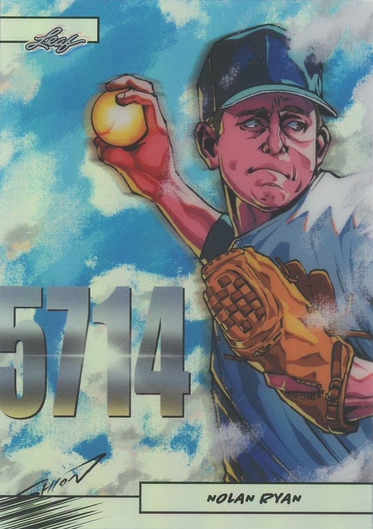 2024 Leaf Metal Nolan Ryan Anime Nation #87/99 #AN2B-27