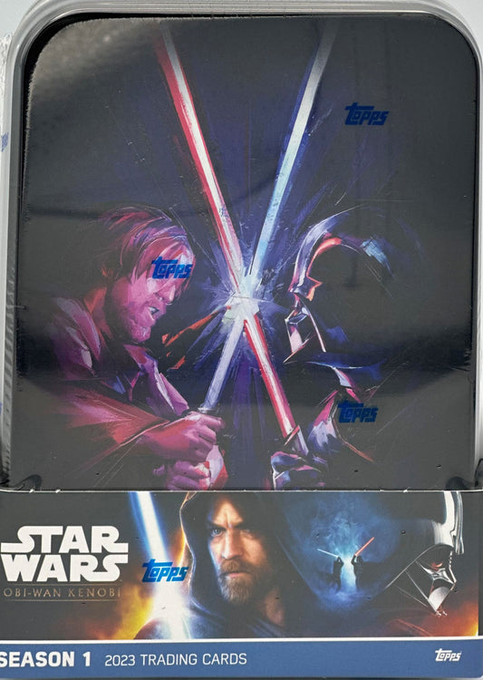 2023 Topps Star Wars Obi-Wan Kenobi Sealed Hobby Box Tin Series 1