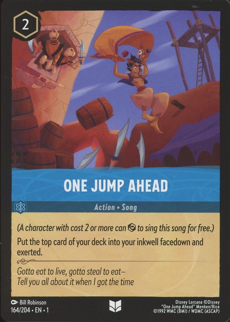 Disney Lorcana: The First Chapter One Jump Ahead Uncommon #164