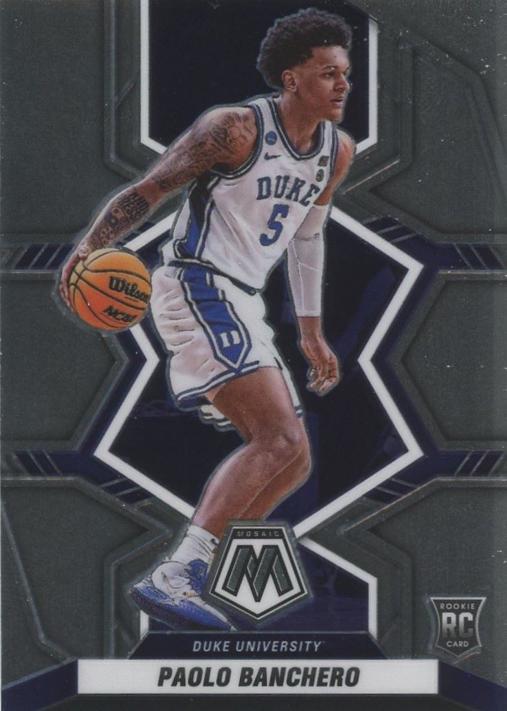 2022-23 Panini Chronicles Draft Picks Paolo Banchero Mosaic Rookie #3