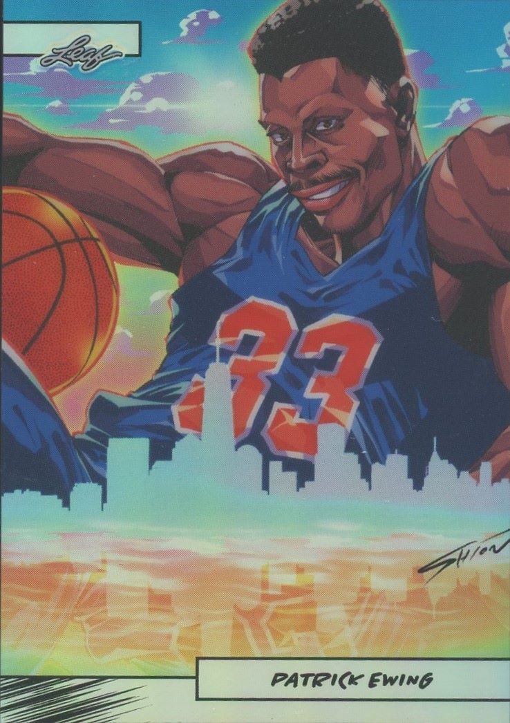 2024 Leaf Metal Patrick Ewing Anime Nation #87/99 #AN2B-26