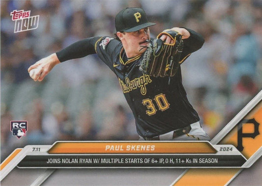 2024 Topps Now Paul Skenes Rookie #407