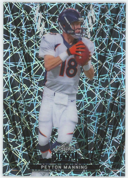 2024 Leaf Metal Football Peyton Manning Laser #6/6 #83