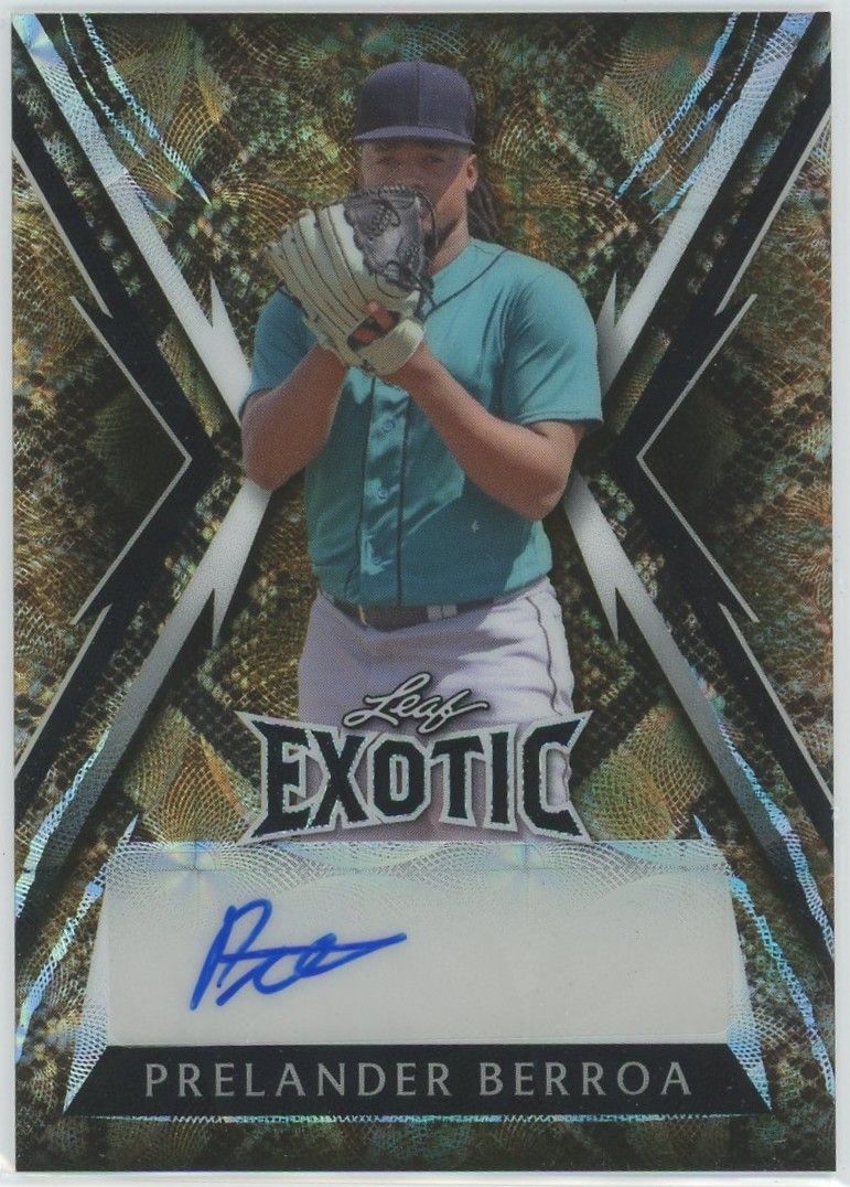 2023 Leaf Exotic Prelander Berroa Snakeskin Auto #6/7 #BA-PB1