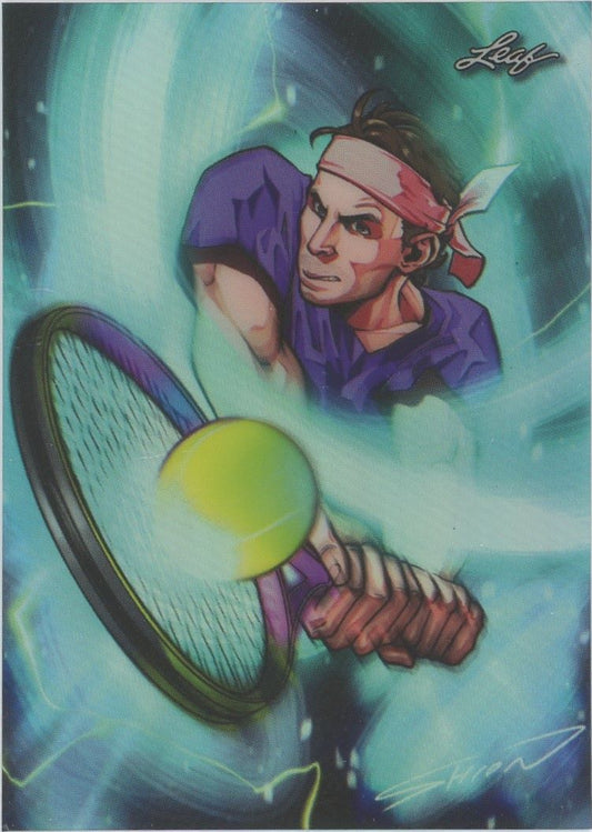 2023 Leaf Metal Rafael Nadal Anime Nation #/78 #ANB-28