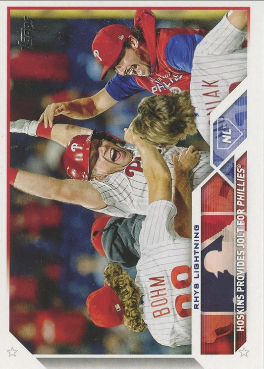 2023 Topps Series 1 Rhys Lightning Philadelphia Phillies #248