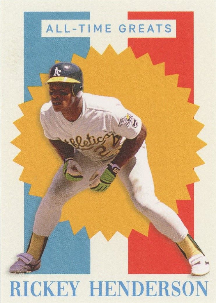 2024 Topps Rickey Henderson TBT Throwback All Time Greats 1960-61 Hockey #54