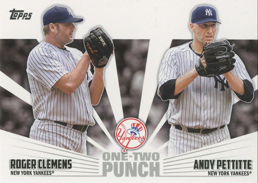 2023 Topps Series 1 Roger Clemens Andy Pettitte One-Two Punch #12P-6