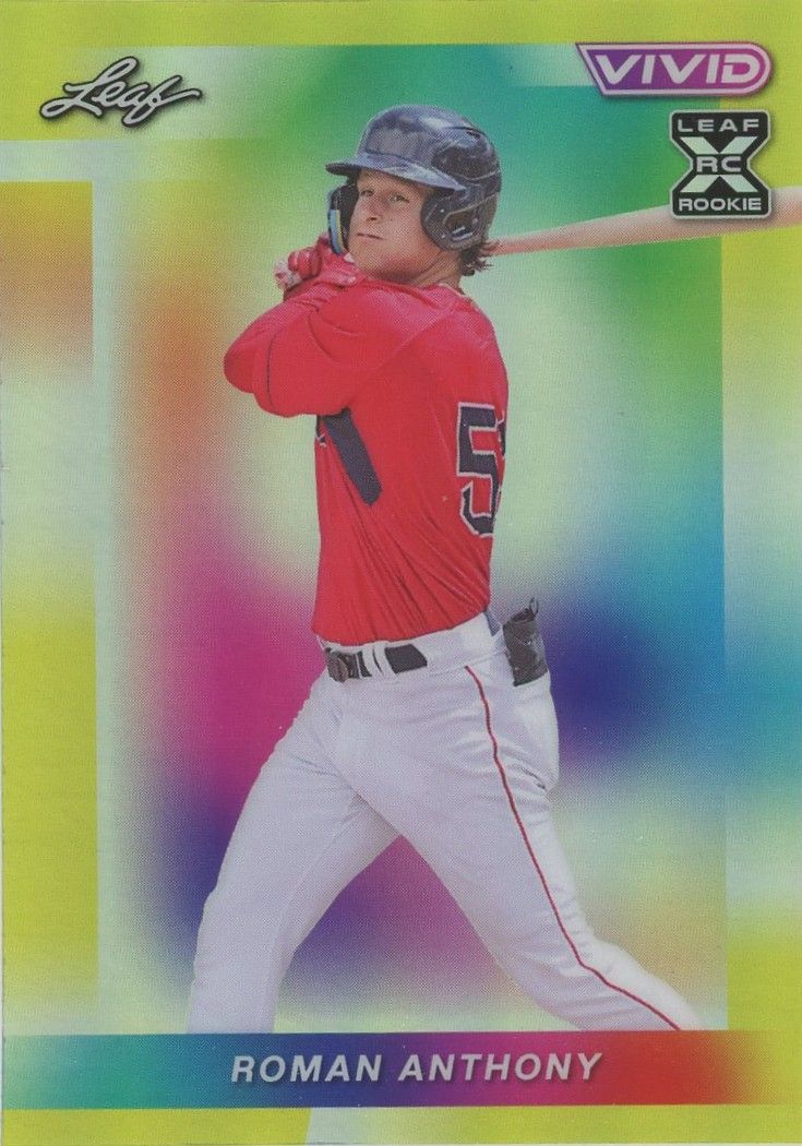 2023 Leaf Vivid Baseball Roman Anthony Gold RC #3/10 #93