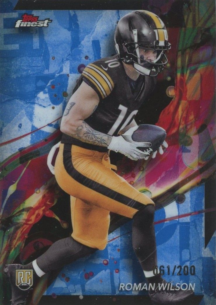 Roman Wilson 2024 Topps Finest Blue Rookie RC #61/200 #94