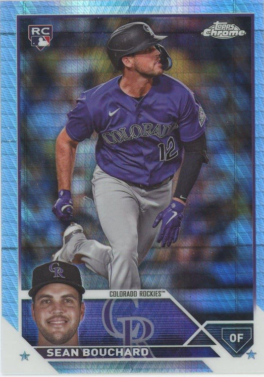 2023 Topps Chrome Update Sean Bouchard Rookie Prism Refractor #USC213