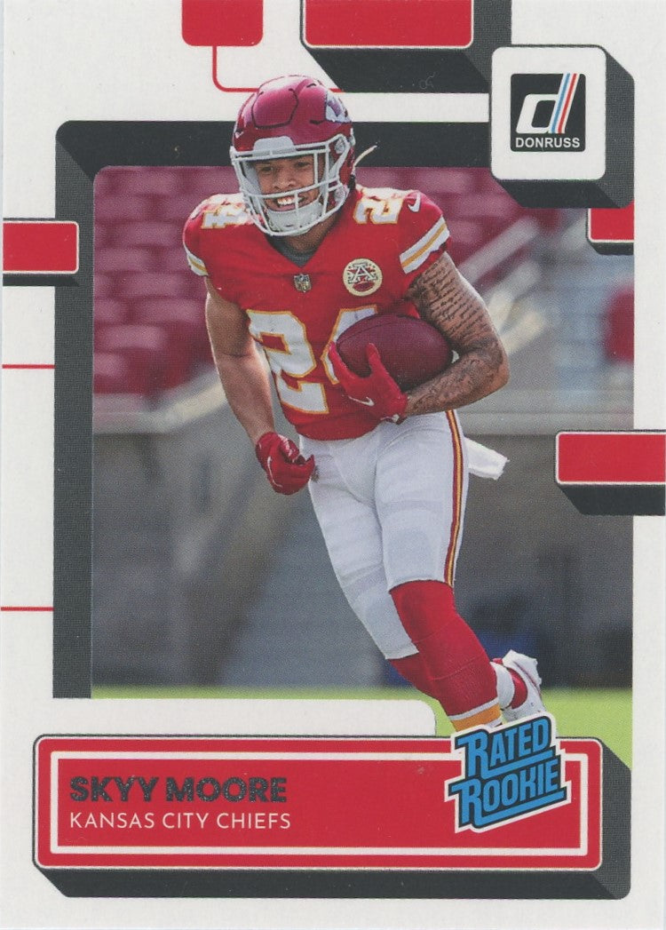 2022 Donruss Skyy Moore Rated Rookie #324