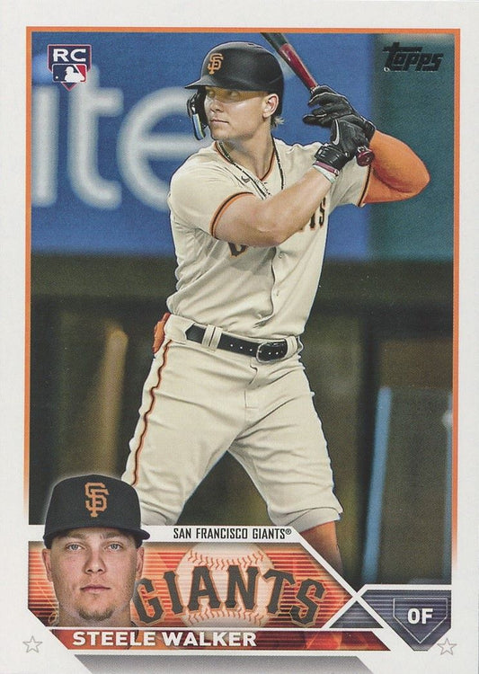 2023 Topps Series 1 Steele Walker Rookie #264