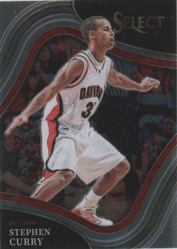 2022 Panini Chronicles Stephen Curry Draft Picks Select #22