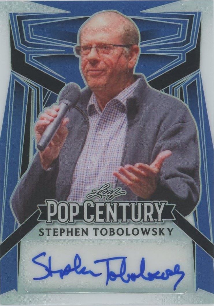 2023 Leaf Metal Stephen Tobolowsky Pop Century Blue Auto #23/25 #BA-ST1