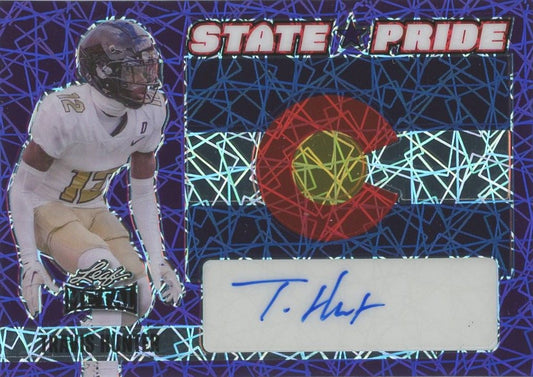Travis Hunter 2024 Leaf Metal State Pride Laser Auto #2/4 #SP-TH1