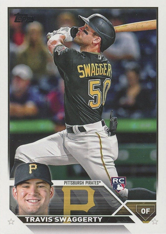 2023 Topps Series 1 Travis Swaggerty Rookie #67