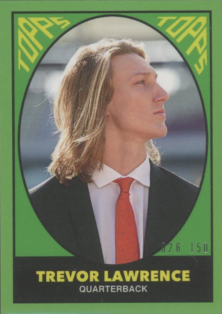 2021 Topps X Trevor Lawrence Rookie #26/150 #10