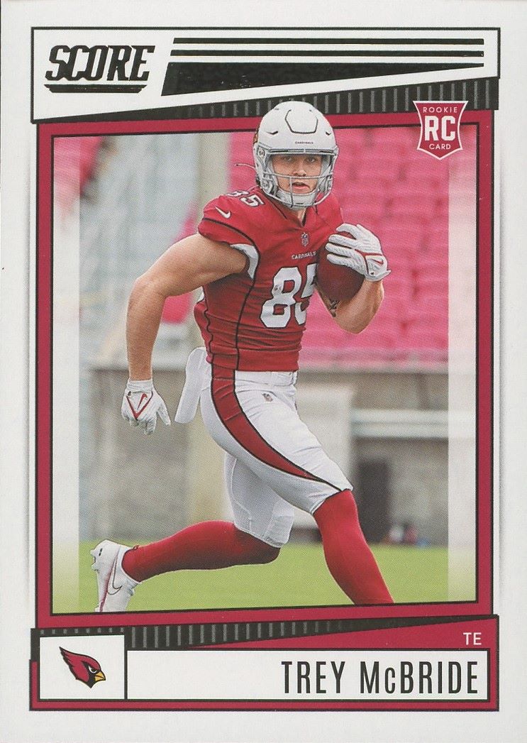 2022 Panini Score Trey McBride Base Rookie #369