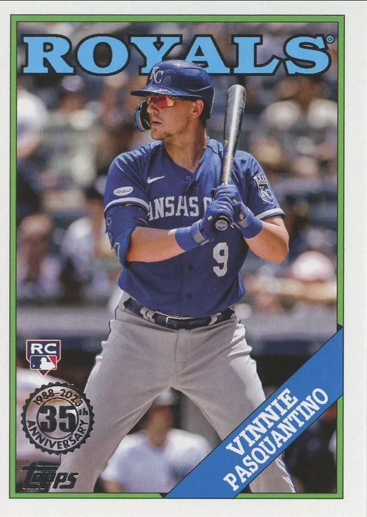 2023 Topps Series 1 Vinnie Pasquantino 35th Anniversary Rookie #T88-65