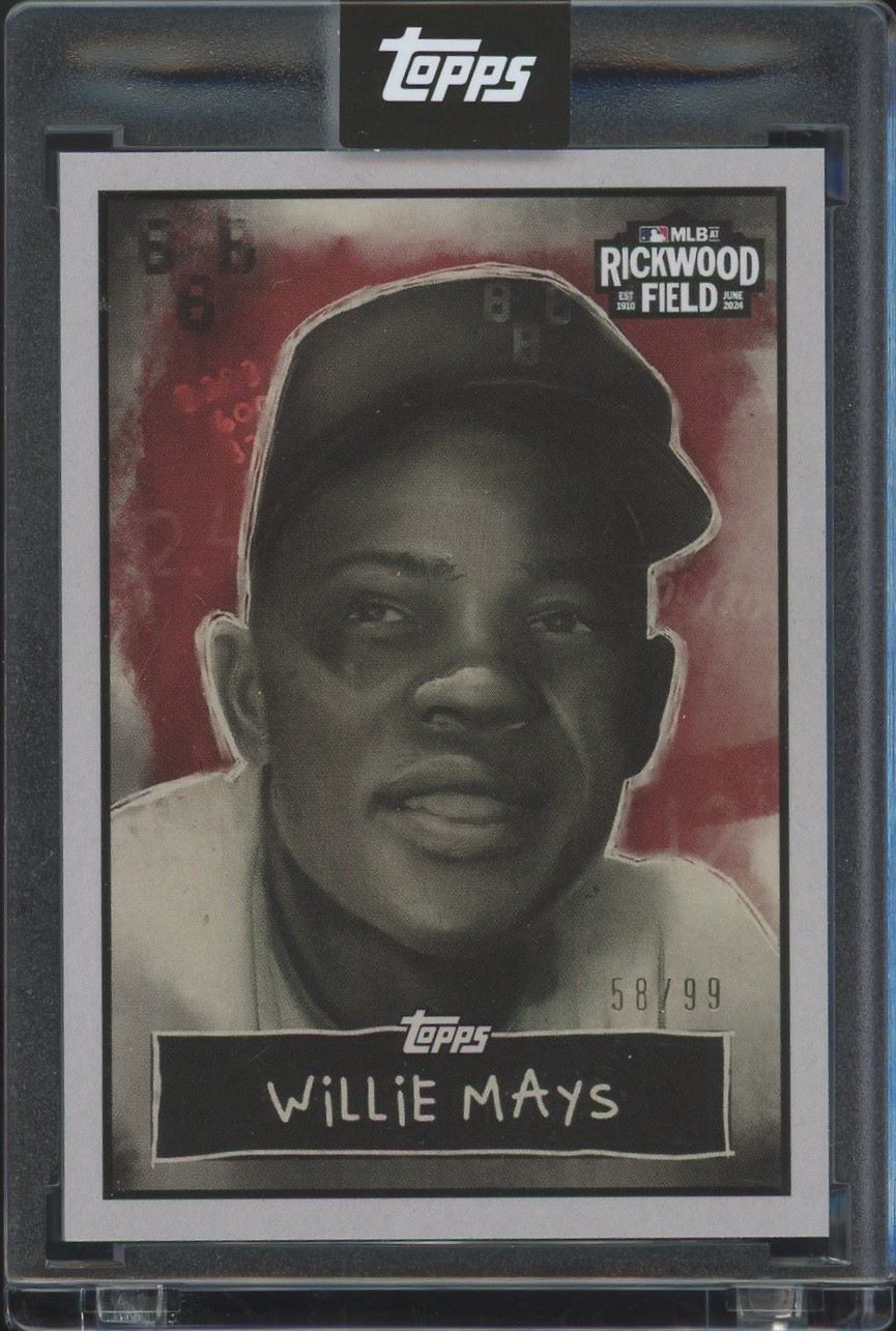 2024 Topps Willie Mays Rickwood Negro League Collection Silver #58/99 #RW-4