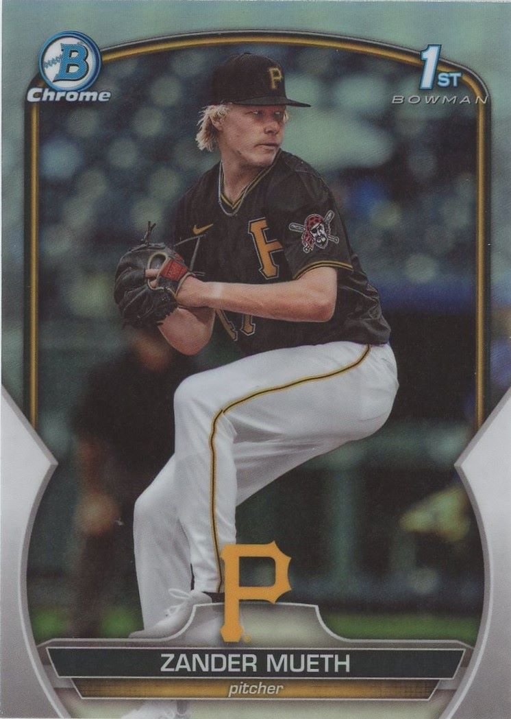 2023 Bowman Draft Chrome Zander Mueth 1st Bowman Refractor #BDC-131