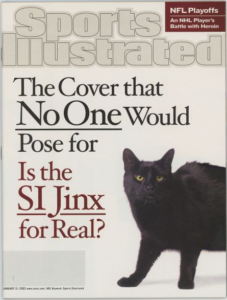 Sports Illustrated Black Cat Cover 01.21.2002