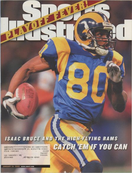 Sports Illustrated Rams Isaac Bruce Cover 01.24.2000