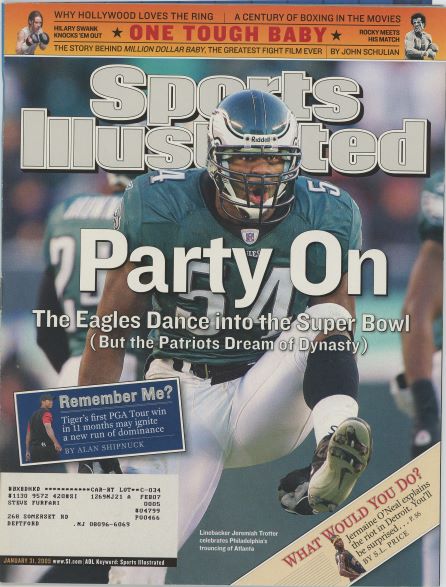 Sports Illustrated Eagles Donovan McNabb Cover 01.31.2005