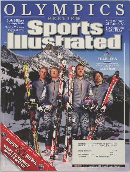 Sports Illustrated US Ski Team Cover 02.06.2006