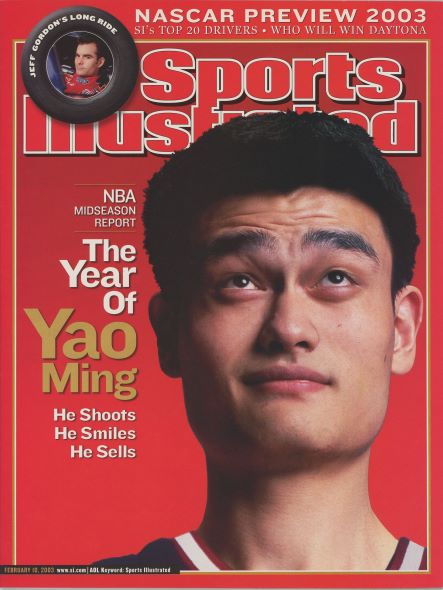 Sports Illustrated Yao Ming Cover 02.10.2003