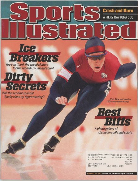 Sports Illustrated Chris Witty Cover 02.25.2002