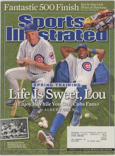 Sports Illustrated Cubs Alphonso Soriano Cover 02.26.2007