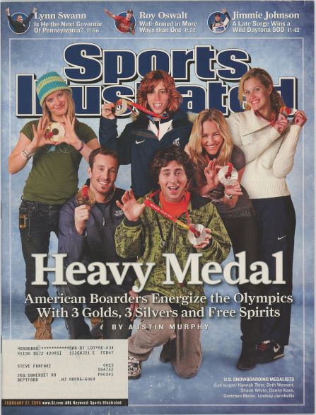 Sports Illustrated US Olympians Cover 02.27.2006