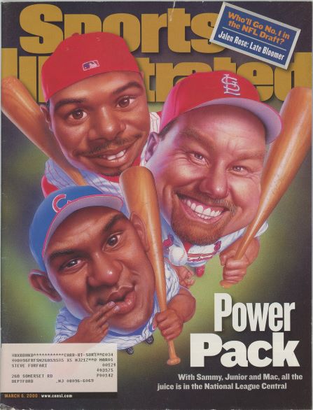 Sports Illustrated Griffey, McGwire, Sosa Cover 03.06.2000