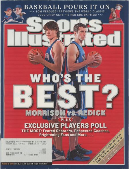 Sports Illustrated Morrison/Redick Cover 03.06.2006