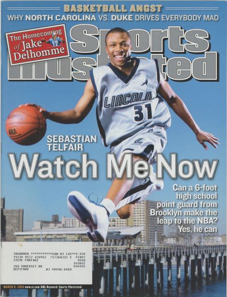 Sports Illustrated Sebastian Telfair Cover 03.08.2004