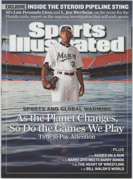 Sports Illustrated Marlins Dontrelle Willis Cover 03.12.2007