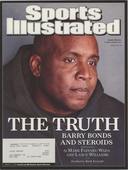 Sports Illustrated Barry Bonds Cover 03.13.2006